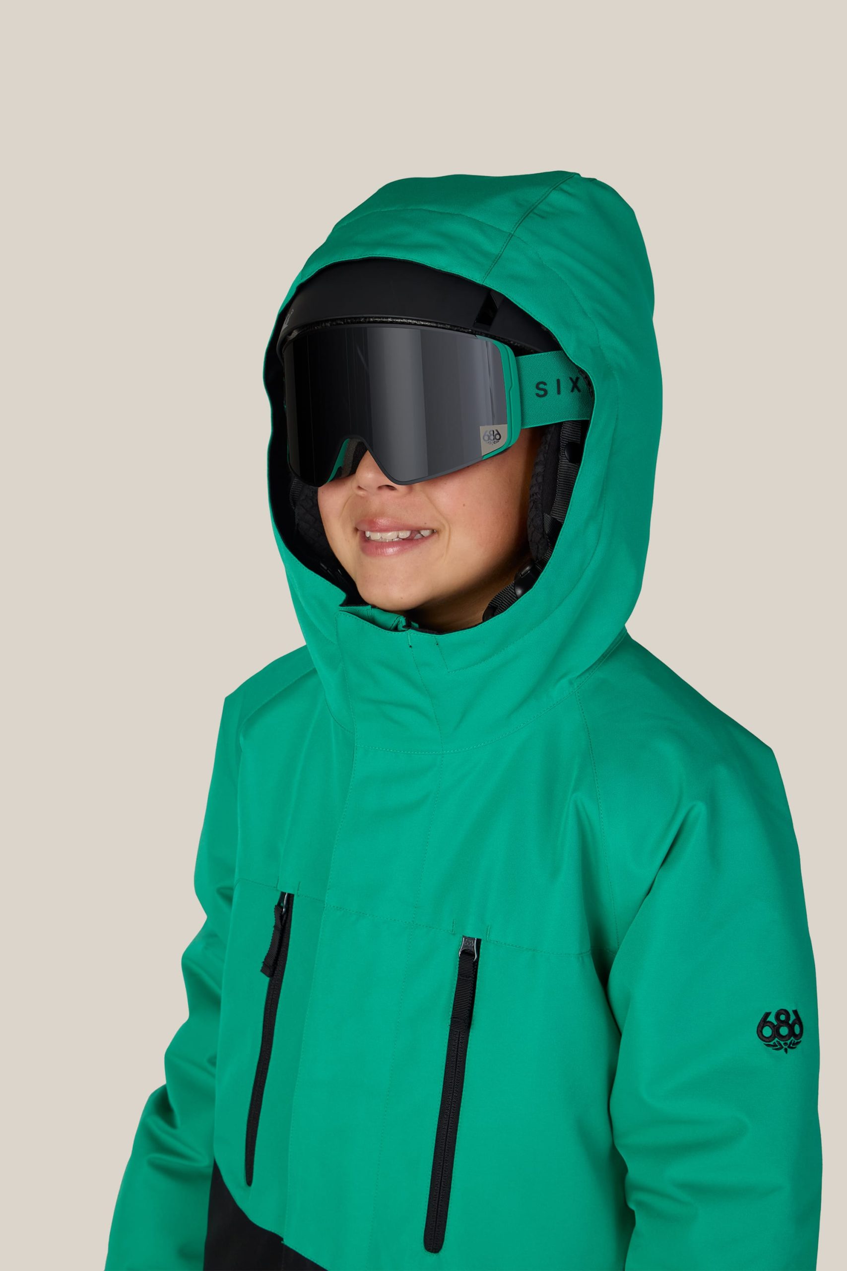 686 Boys' Geo™ Insulated Jacket - Image 9