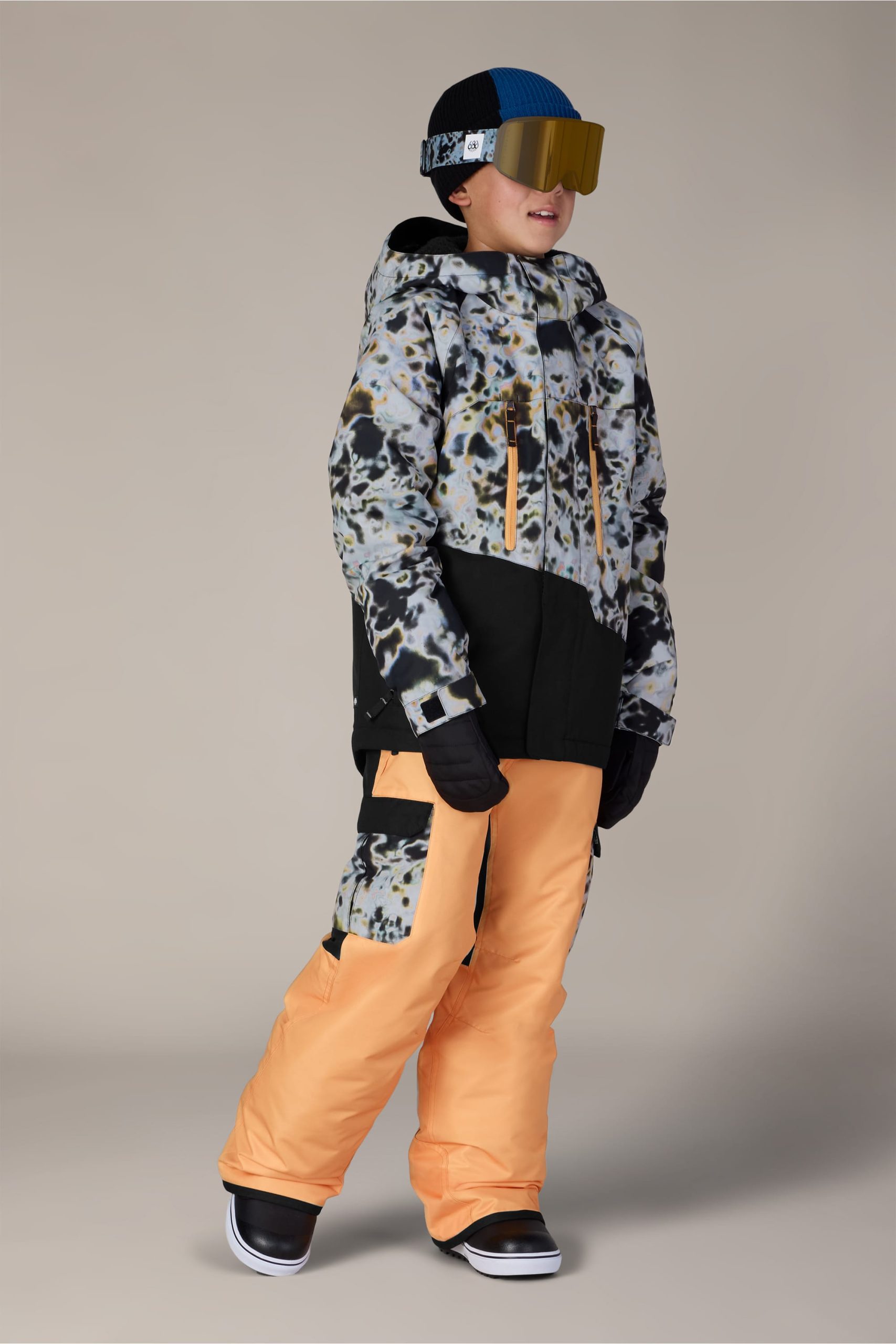 686 Boys' Geo™ Insulated Jacket - Image 13