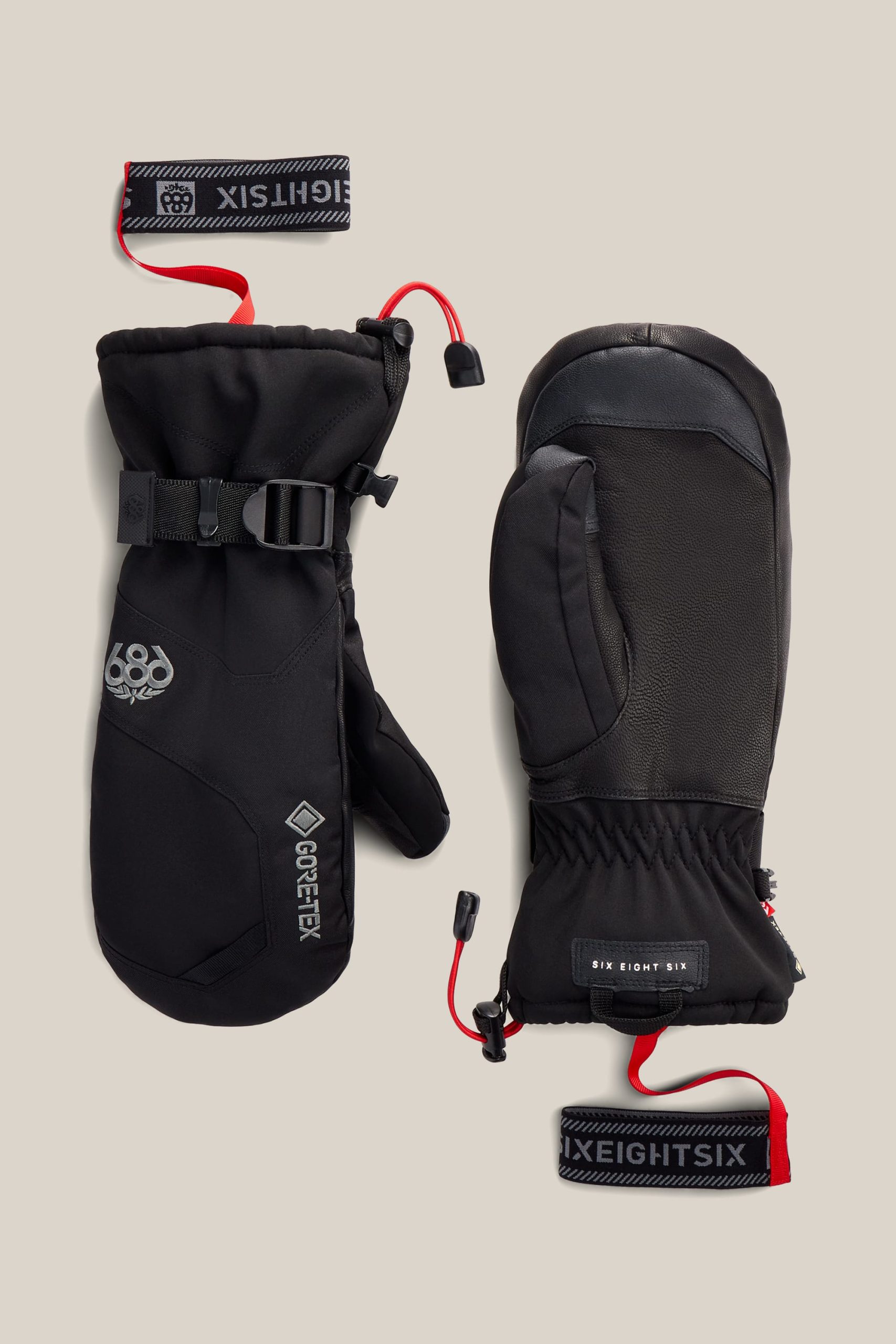 686 Men's GORE-TEX® Leather Linear™ Mitt - Image 2
