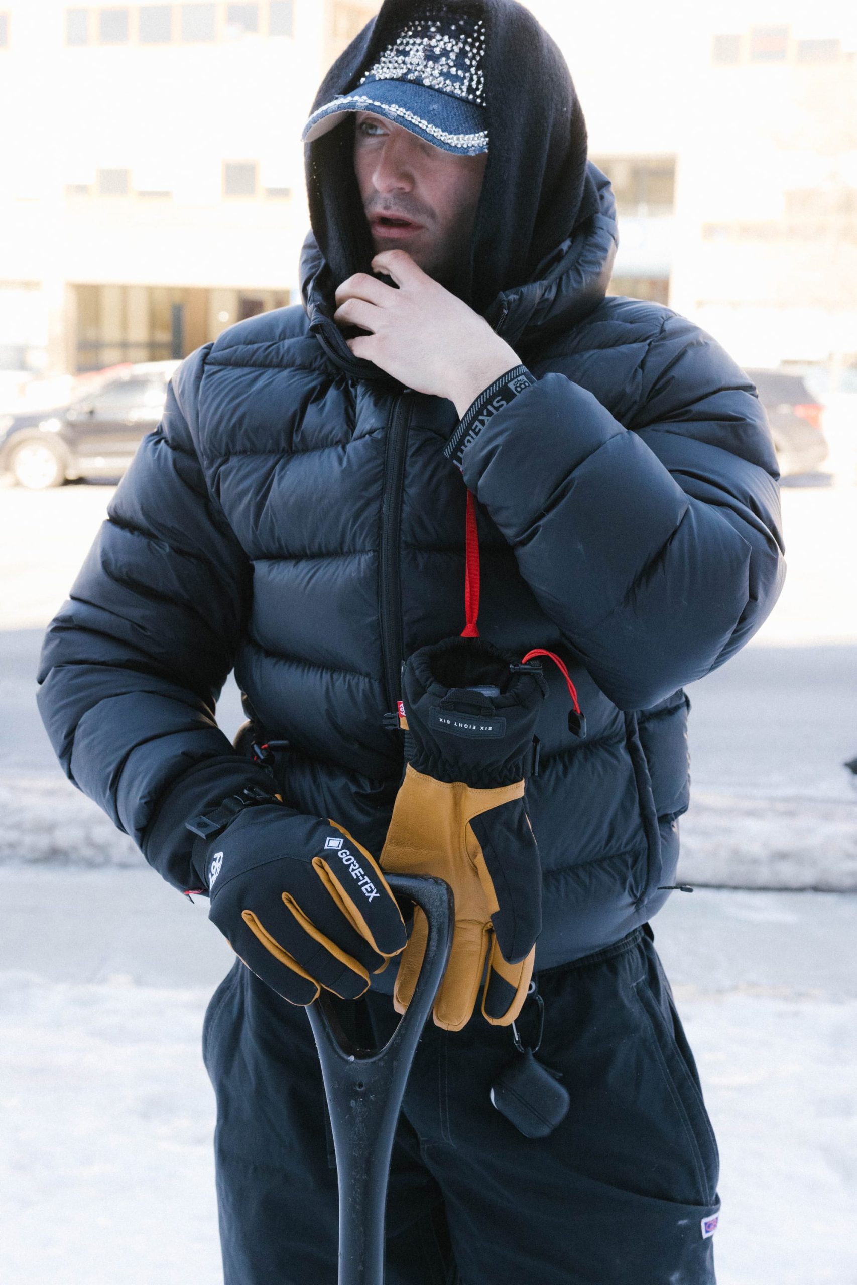 686 Men's GORE-TEX® Leather Linear™ Glove - Image 6